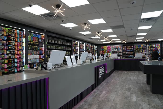 Cannabis Store Near Riverview: Bowz Cannabis Interior Bowz Cannabis Dispensary in Riverview, MI